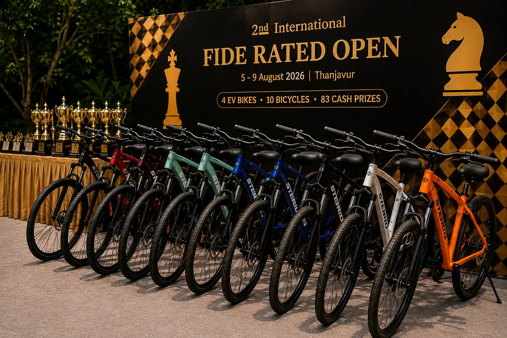 Bicycles for the age category winners