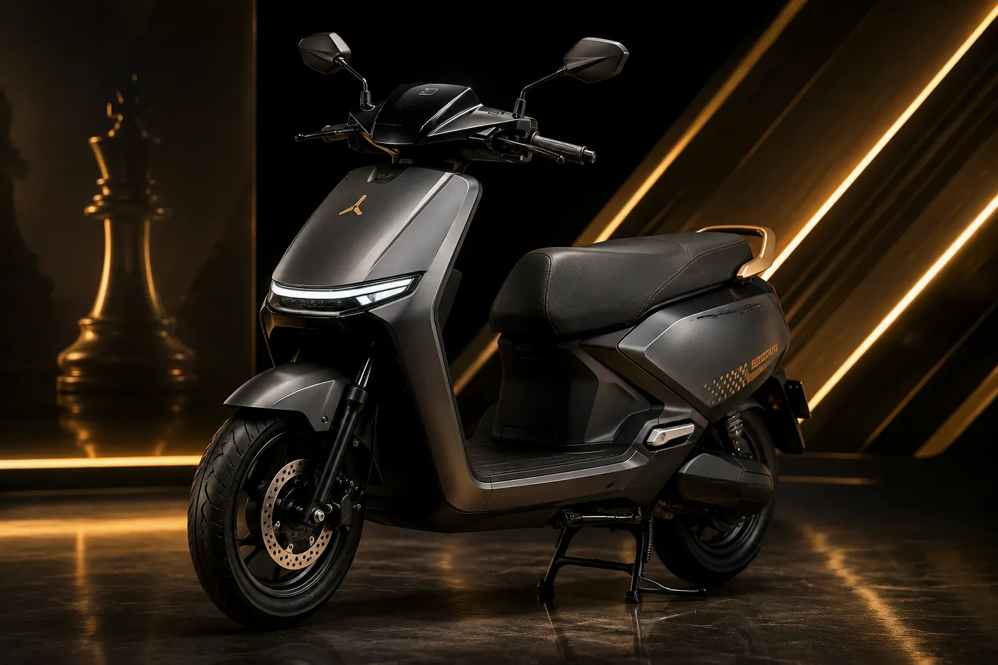 An electric bike, one of four to be won